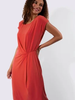 Robe en jersey polyester recyclé