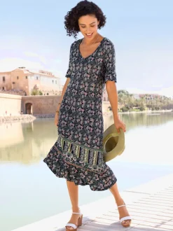Robe en jersey pure viscose