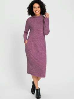 Robe en jersey qualité jersey, imitation tricot