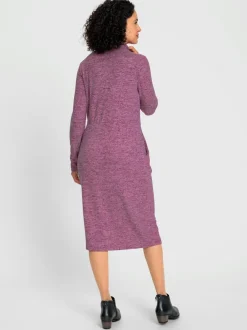 Robe en jersey qualité jersey, imitation tricot