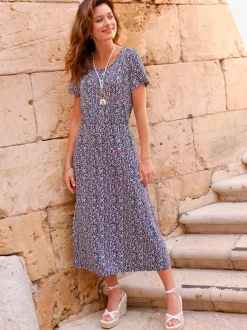 Robe en jersey 95% viscose (ecovero)