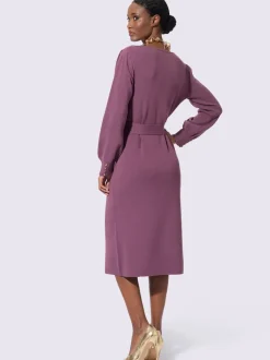 Robe en tricot 30% laine vierge