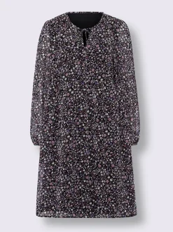 Robe à fleurs qualité tissée