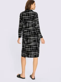 Robe imprimée polyester recyclé