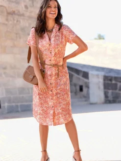 Robe imprimée qualité tissée