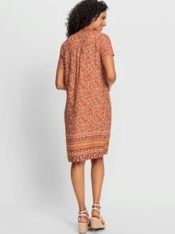 Robe imprimée qualité tissée
