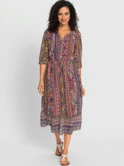 Robe imprimée qualité tissée