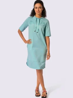 Robe sweat coupe affinante