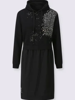 Robe sweat coupe affinante