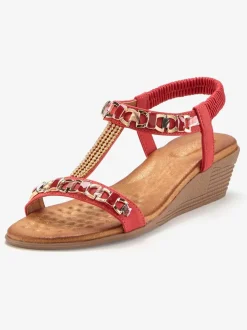 Sandales brides élastiques pour un confort optimal