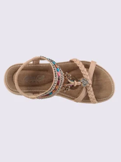 Sandales matière synthétique