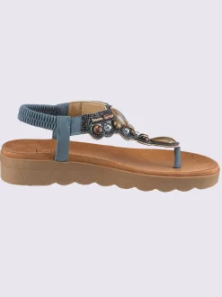 Sandales matière synthétique