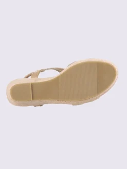 Sandales matière textile agréable à porter