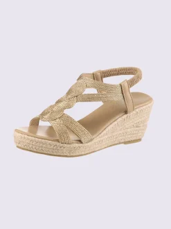 Sandales matière textile agréable à porter