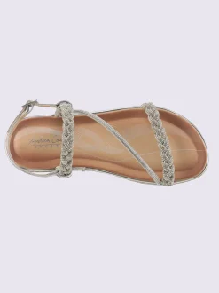 Sandales matière textile agréable à porter