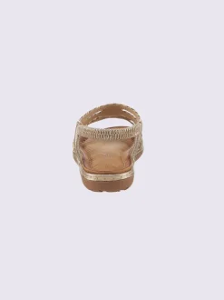 Sandales matière textile agréable à porter