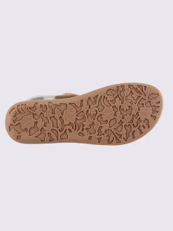 Sandales matière textile agréable à porter