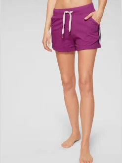 Short de plage short à rayures