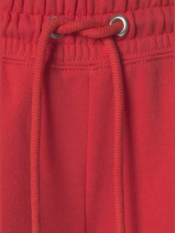 Short en matière sweat short avec ceinture à coulisse élastique