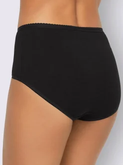 Slip taille haute ceinture élastique