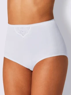 Slip taille haute côtes fines
