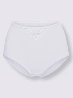 Slip taille haute côtes fines