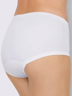 Slip taille haute côtes fines