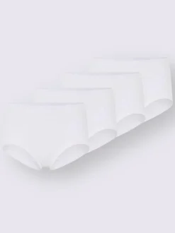 Slip taille haute côtes fines