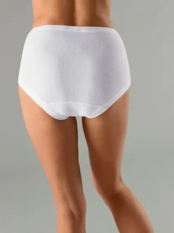 Slip taille haute côtes fines