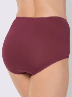 Slip taille haute jersey fin