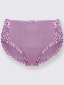 Slip taille haute jersey fin