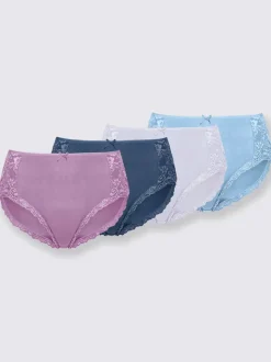 Slip taille haute jersey fin