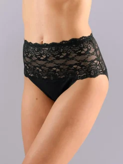 Slip taille haute jersey fin