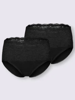 Slip taille haute jersey fin