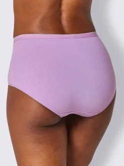 Slip taille haute jersey fin