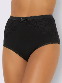 Slip taille haute jersey fin