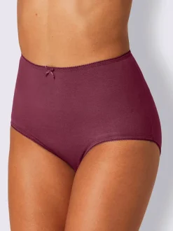 Slip taille haute jersey fin