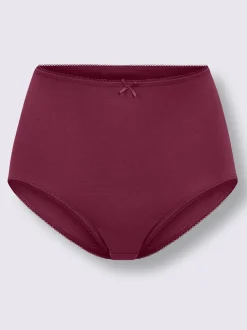 Slip taille haute jersey fin