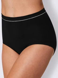 Slip taille haute jersey fin