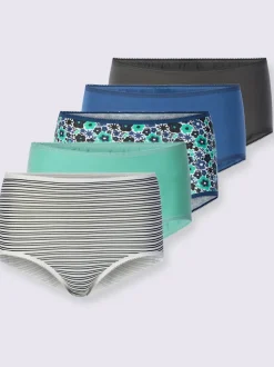 Slip taille haute jersey fin