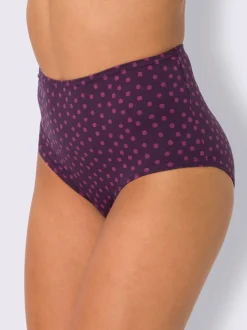 Slip taille haute jersey fin