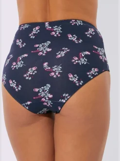 Slip taille haute jersey fin