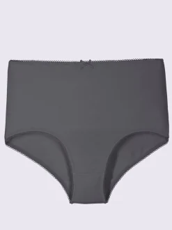 Slip taille haute élasthanne
