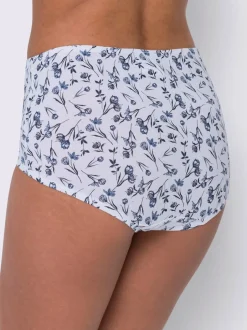 Slip taille haute élasthanne