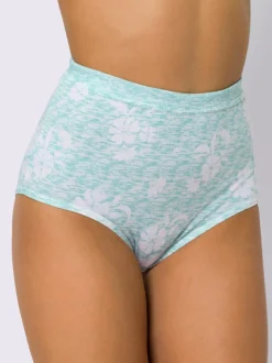 Slip taille haute élasthanne