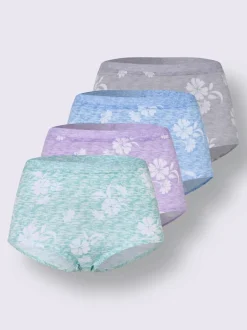 Slip taille haute élasthanne
