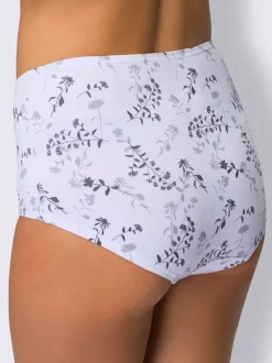 Slip taille haute qualité coton