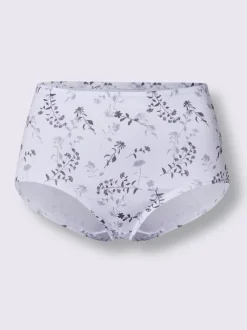 Slip taille haute qualité coton
