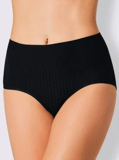Slip taille haute qualité côtelée
