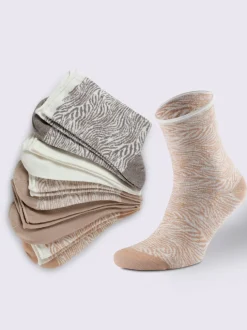 Socquettes pour dames qualité coton